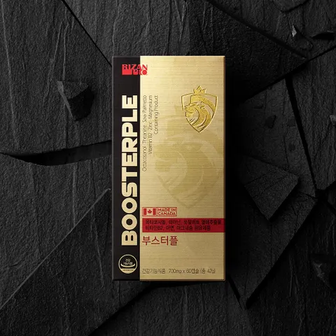 부스터플 쏘팔메토 & 옥타코사놀 남성 전립선  - 60캡슐