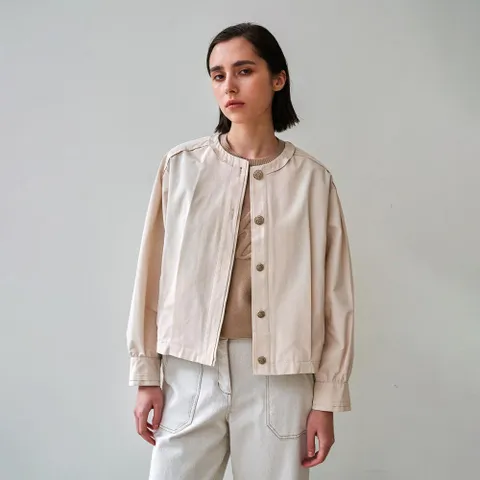 라운드 버튼 점퍼 N4GM12