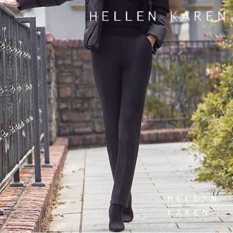 [최초가69000][헨렌카렌] 윈터 더블기모 팬츠_차콜