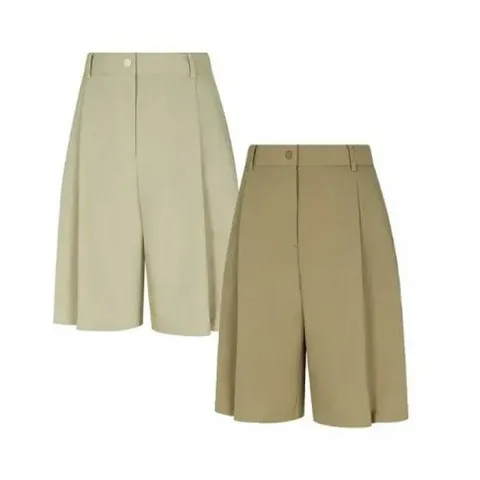 [롯데백화점]LD18 여성 여름 린넨 라이크소재 허리밴딩 5부 캐주얼반바지 KVP9757W