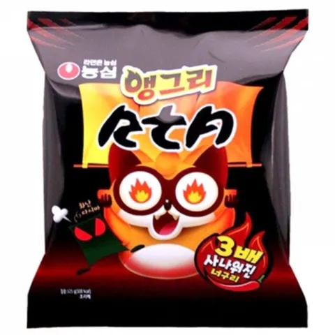 농심 앵그리 너구리 121gx20봉지(반박스) 맛있는라면 봉지라면 야식 간편요리