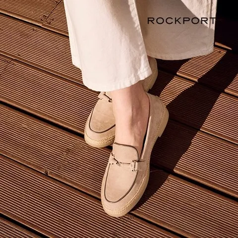 슈렁큰 램스킨 스웨이드 로퍼