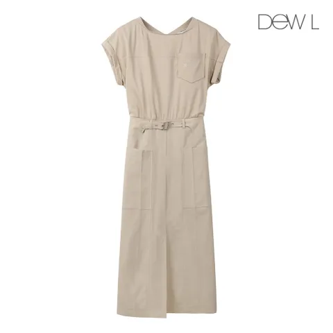 [듀엘] 직자수 투웨이 H라인 원피스 D242MSE057