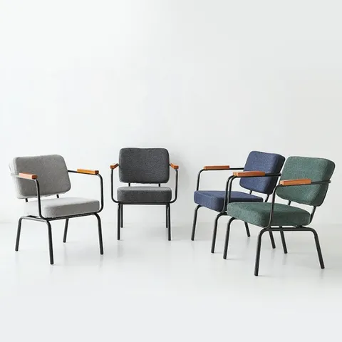 [2개세트]  비라고빈티지의자 패브릭