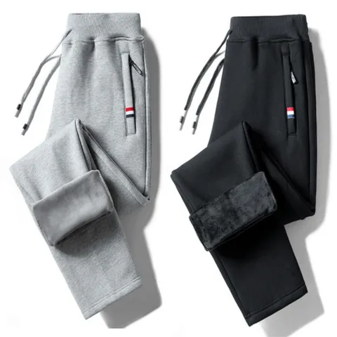 에이치플러스몰 남성 기모안감 캐주얼 허리밴딩 팬츠 겨울바지 밴딩팬츠 캐주얼팬츠 기모팬츠