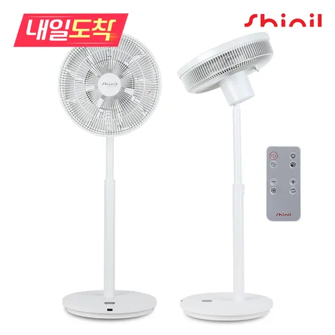 [내일도착] SHINIL BLDC 무소음 선풍기 스탠드형 리모컨 35cm SIF-BL2514W
