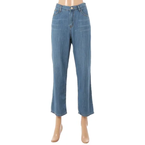 [롯데백화점][에이비에프지]반밴딩 써머데님와이드팬츠 APX3QE31E