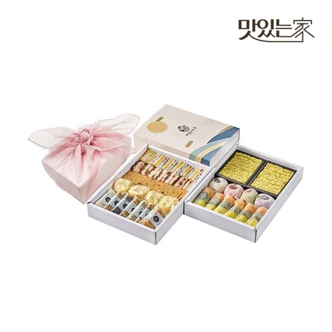 [배송가능지역 등 상품상세설명서 확인 必]떡보 정 선물세트보자기포장