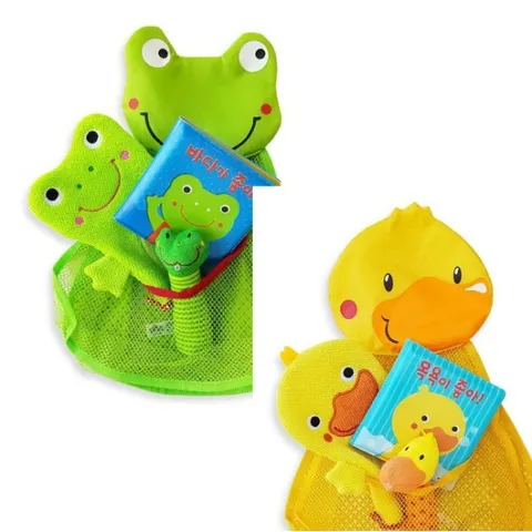 북유럽 우리 아기 첫 목욕책 토이북 세트 (전2권) - 바다가좋아.목욕이좋아