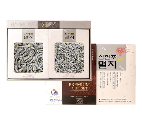 삼천포멸치 선물세트 (2EA) / 지가이리멸 500g + 중멸 500g