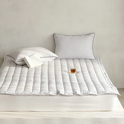 [한정수량] 코튼쿨링 여름 100%아사면 침대패드 (SS/Q)