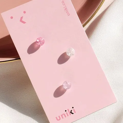 (낱개판매)워터젤리볼 아웃컨츠 이너컨츠 투명 피어싱 피어싱 크리스탈귀걸이