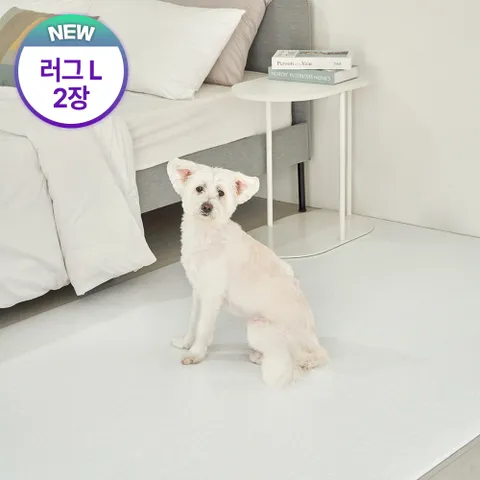 NEW [1+1/강아지매트/펫매트/L] 미끄럼방지 러그형 L 2장