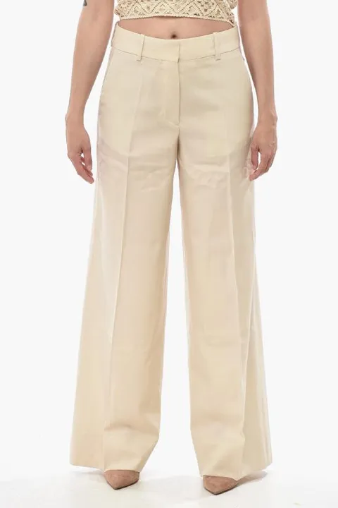 [해외직구]  스트레이트 팬츠 OWCA174S23FAB0031737 Beige