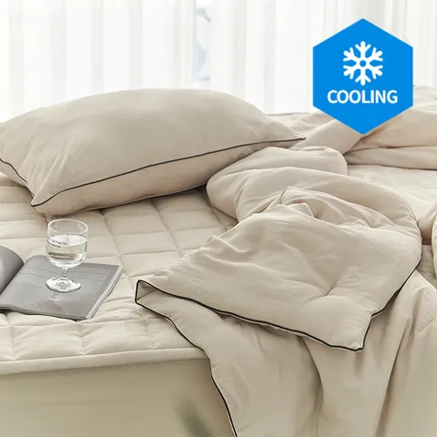 프리미엄 아이스냉감 호텔텐셀 여름이불패드세트 Q