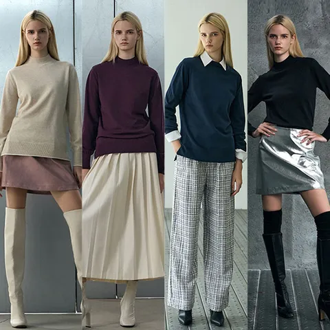 GGPX 울블렌디드 하프넥 풀오버 니트 4종 GX244F0414SW