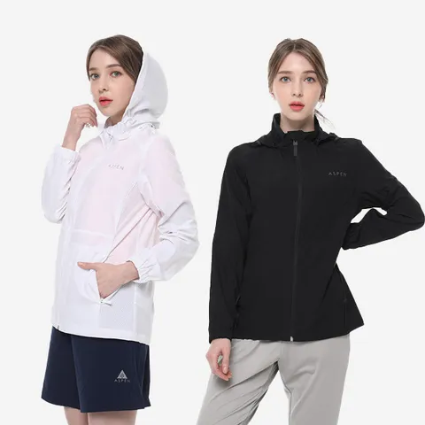 여성 트레프트 바람막이 점퍼