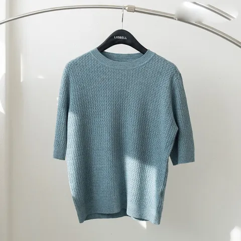 [최초가 49,000] 헤니트 스카시 반팔 라운드 7부 니트 3종 택1