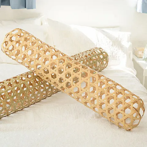 카페트 대나무 죽부인 커버화이트 대형120x20cm