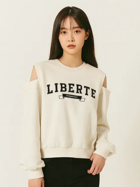 어깨트임 레터링맨투맨티셔츠_1