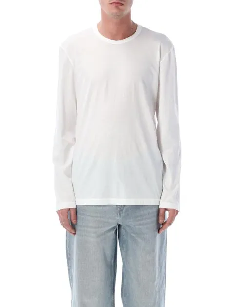 [해외직구] 26FW 제임스펄스 크루넥 롱 슬리브 티셔츠 MLJ3351 WHT WHITE