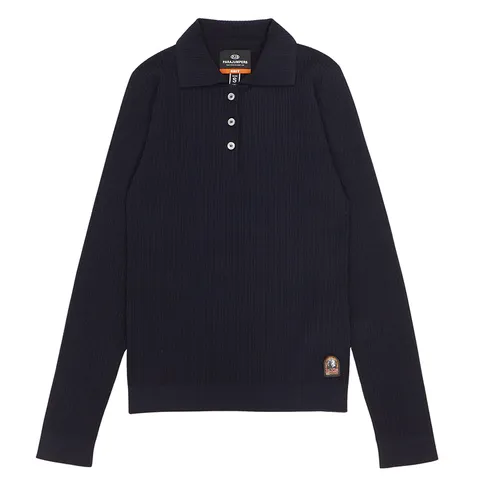 파라점퍼스 PWKNRB32 PENCIL 여자 카라 니트 레귤러핏