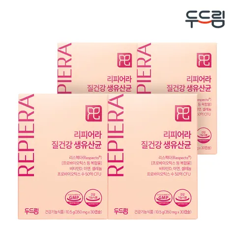 리스펙타 질 건강 생유산균 30캡슐 x 4박스 (4개월분)