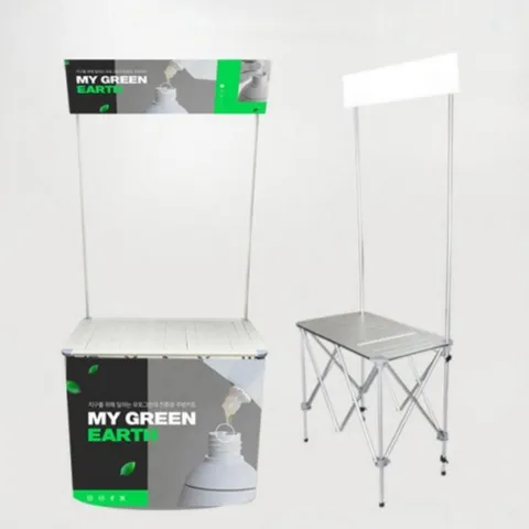 간이 가판대 행사용 매대 선반 판매 휴대용 설치 간이 가판대 행사용 매대 판매 설치