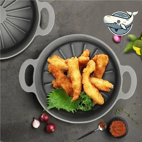 실리콘 스팀조리기 전자렌지용기 에어프라이어 에어프라이어용기 에어프라이어팟