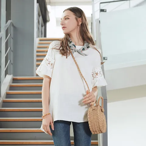 [로질리] 여성리에쥬에스닉블라우스_White_REMFBLP0381