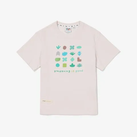 휠라X수수진 해피 티 (FK2RSF2S03X_BOW)