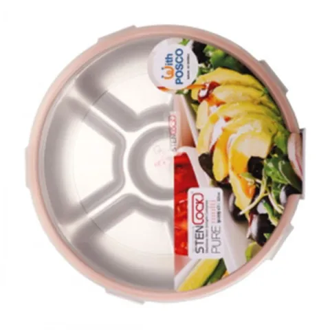 스텐락 멀티 밀폐용기 920ml 원형 나눔 반찬통 도시락