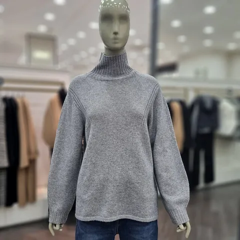 캐시미어 풀오버 터들넥 (SAKPC5461 그레이,블루)_DJ