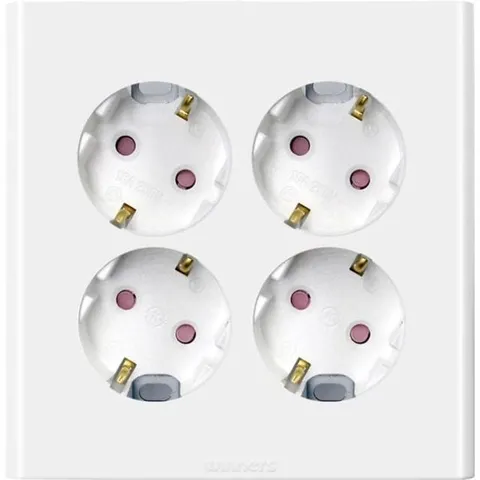 102513 매입콘센트-위너 매입콘센트 4구 탭 전선릴