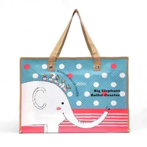 인캐리 편리 세일 쇼핑백 타포린백 지퍼 보조가