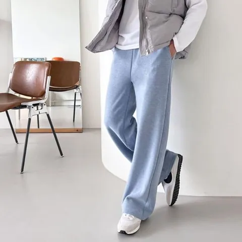 [하프클럽] 남자 텔 환절기 바지 일상 데일리 텔