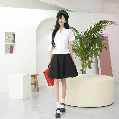 (구매) 여자 옛날교복 하복교복 학생복.