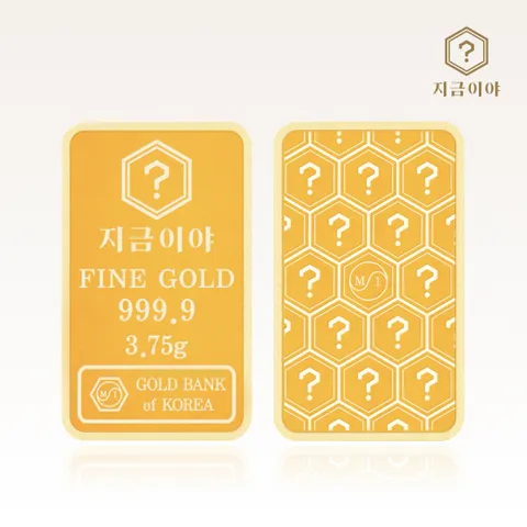 24K 순금 999.9 포나인 금테크 골드바 3.75g