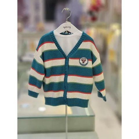 세이브존02 스트라이프가디건,,// 79r121402 (45294806)