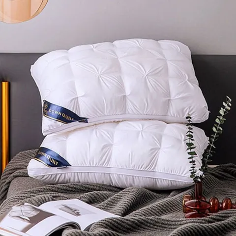 호텔 리조트 푹신한 베개 모텔 편안한 리조트 통기성 수면베개 호텔베개 캠핑베개