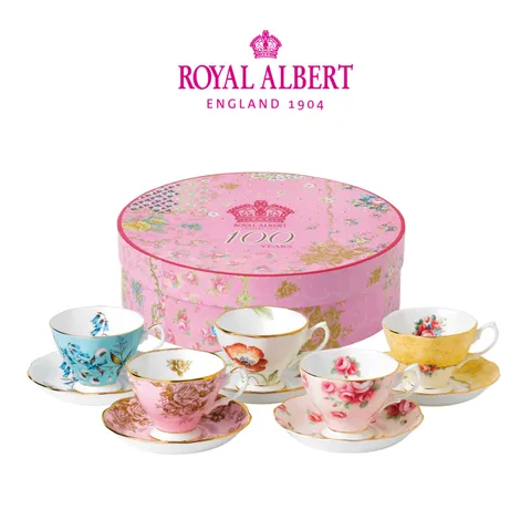 [롯데백화점]100주년 리프레쉬 커피잔 5인조 세트(후기)