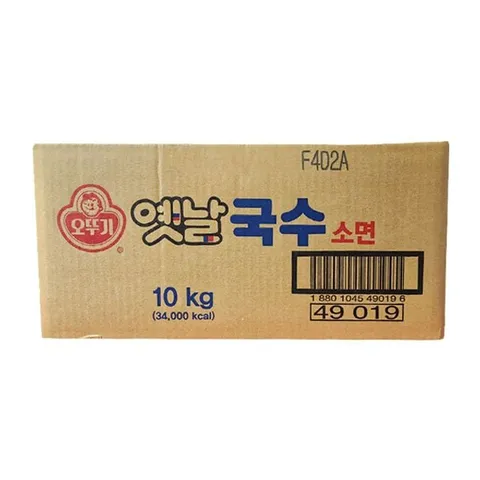 옛날소면국수(오뚜기 10Kg)X1개 옛날소면국수 소면 국수