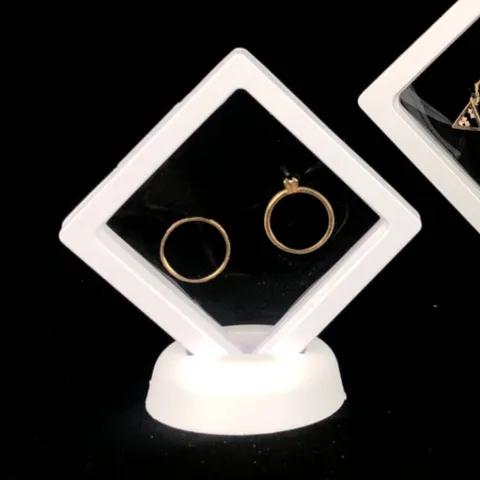 pe 7x7 악세사리 케이스 액자 필름 화이트 PE필름 TYDL 피규어 장식 시즌헬로 주얼리케이스