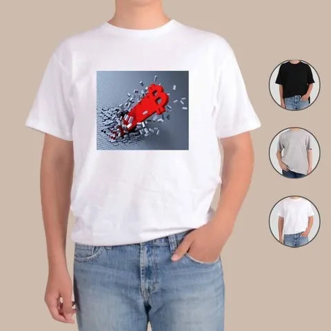 [하프클럽]  기능성 반팔티 비트코인 가상화폐 알트코인 3 전색상