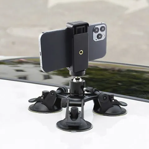 거치대 스마트폰 유리흡착 접착