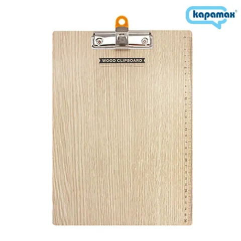 카파맥스 우드 클립보드 A4 (오크) 클립보드 서류보관