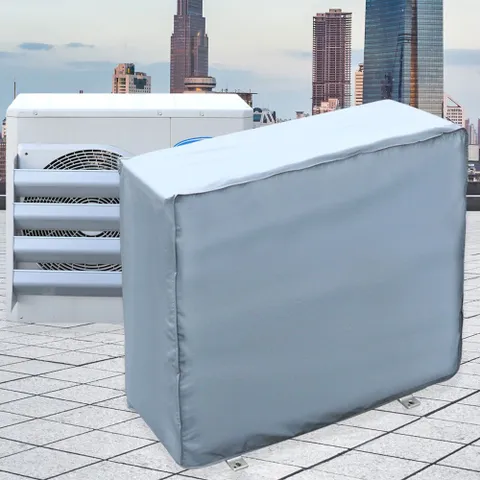 에어컨 실외기 보호커버 중형/차양막 방수카바 가림막 에어컨실외기커버 에어컨커버 실외기커버