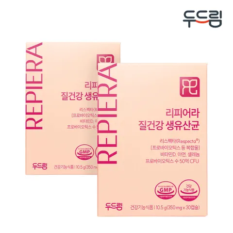 리스펙타 질 건강 생유산균 30캡슐 x 2박스 (2개월분)