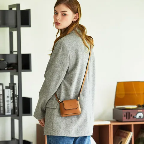 [최초가158,000원]  모니카 미니 바게트백 AP15-2174 11컬러 택1