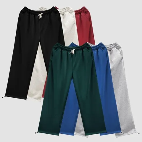 [라일리] Rly 레플 남자 에어 스트링 와이드 팬츠 SD (25445237)